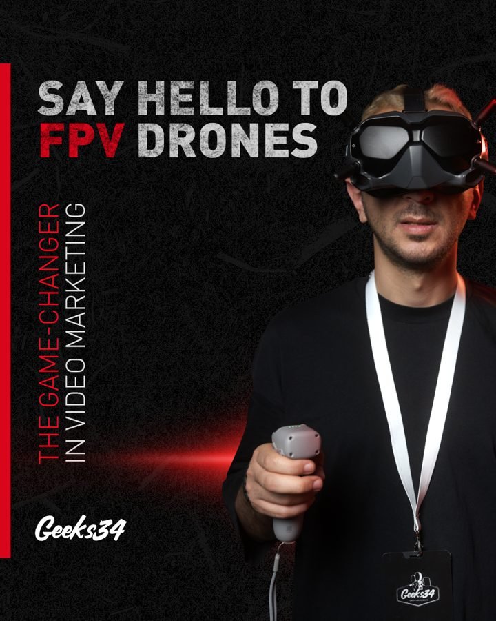Say hello to FPV drones