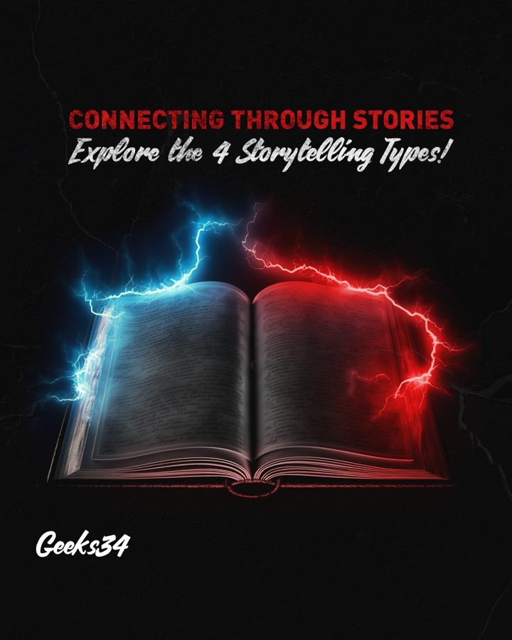 Connecting through stories: 4 storytelling types