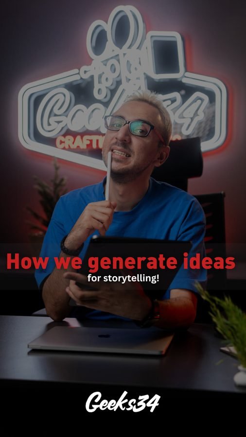 How we generate ideas for storytelling