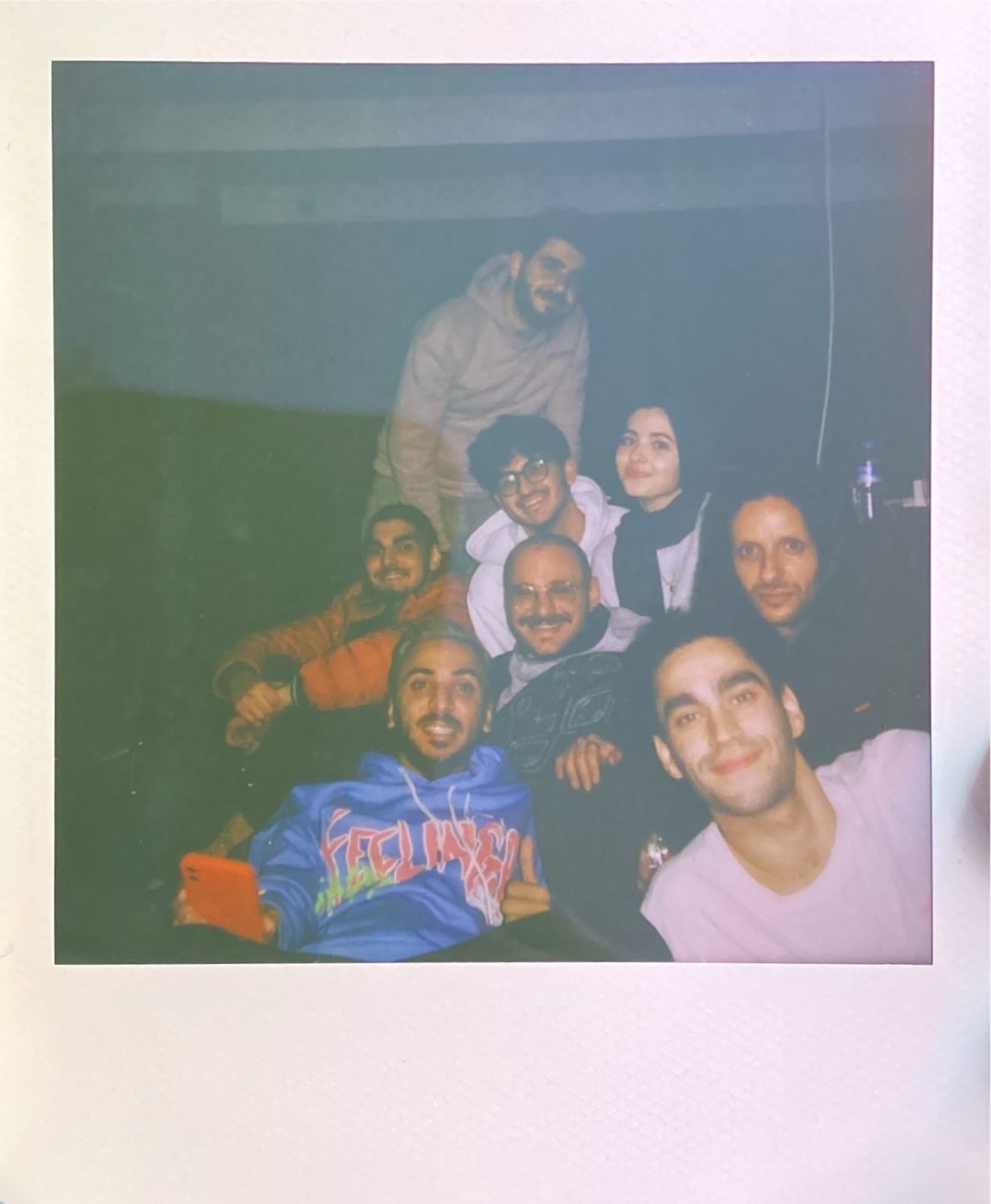 بولارويد للفريق في الاستوديو
