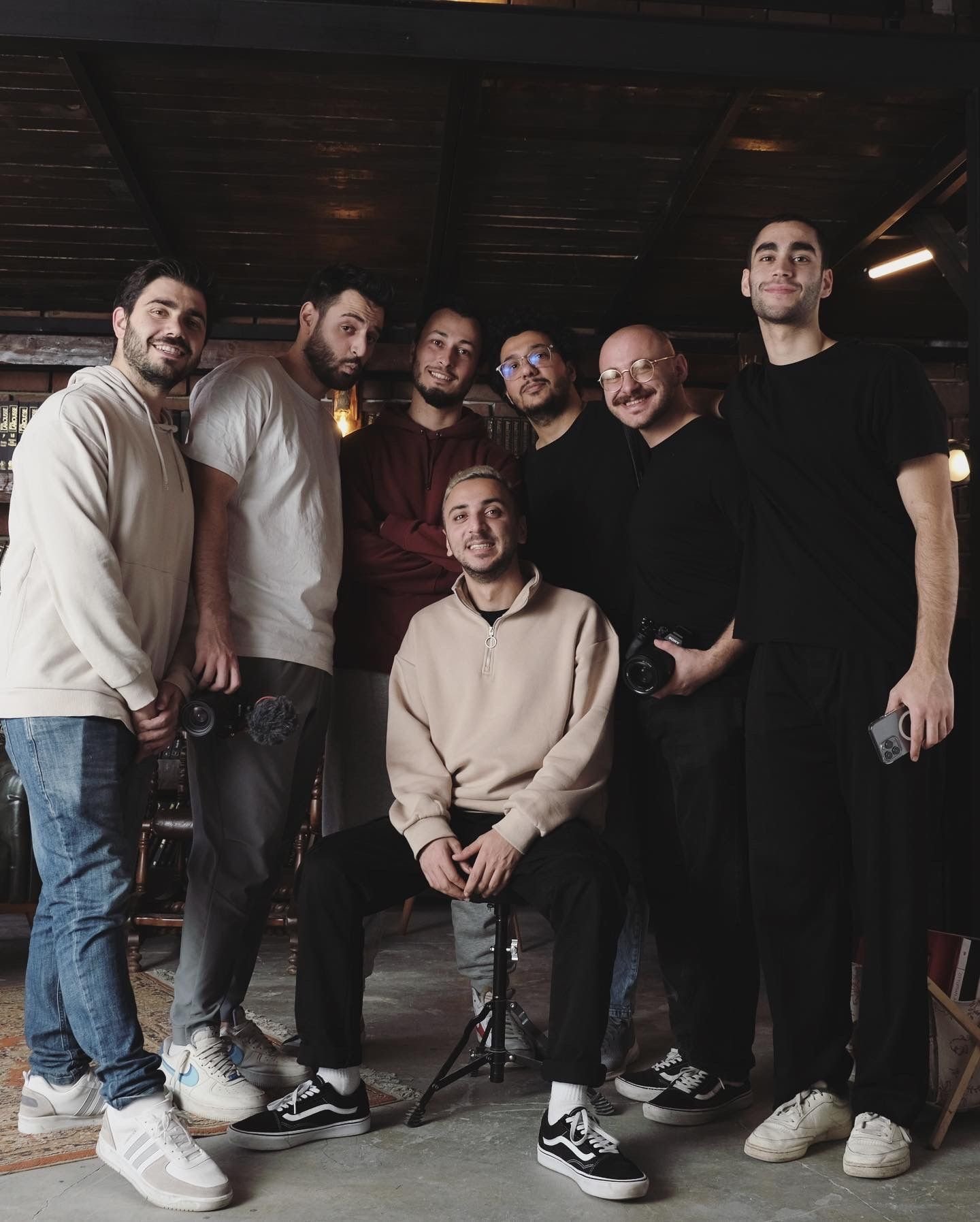 فريق Geeks34 في يوم تصوير الخريف والشتاء