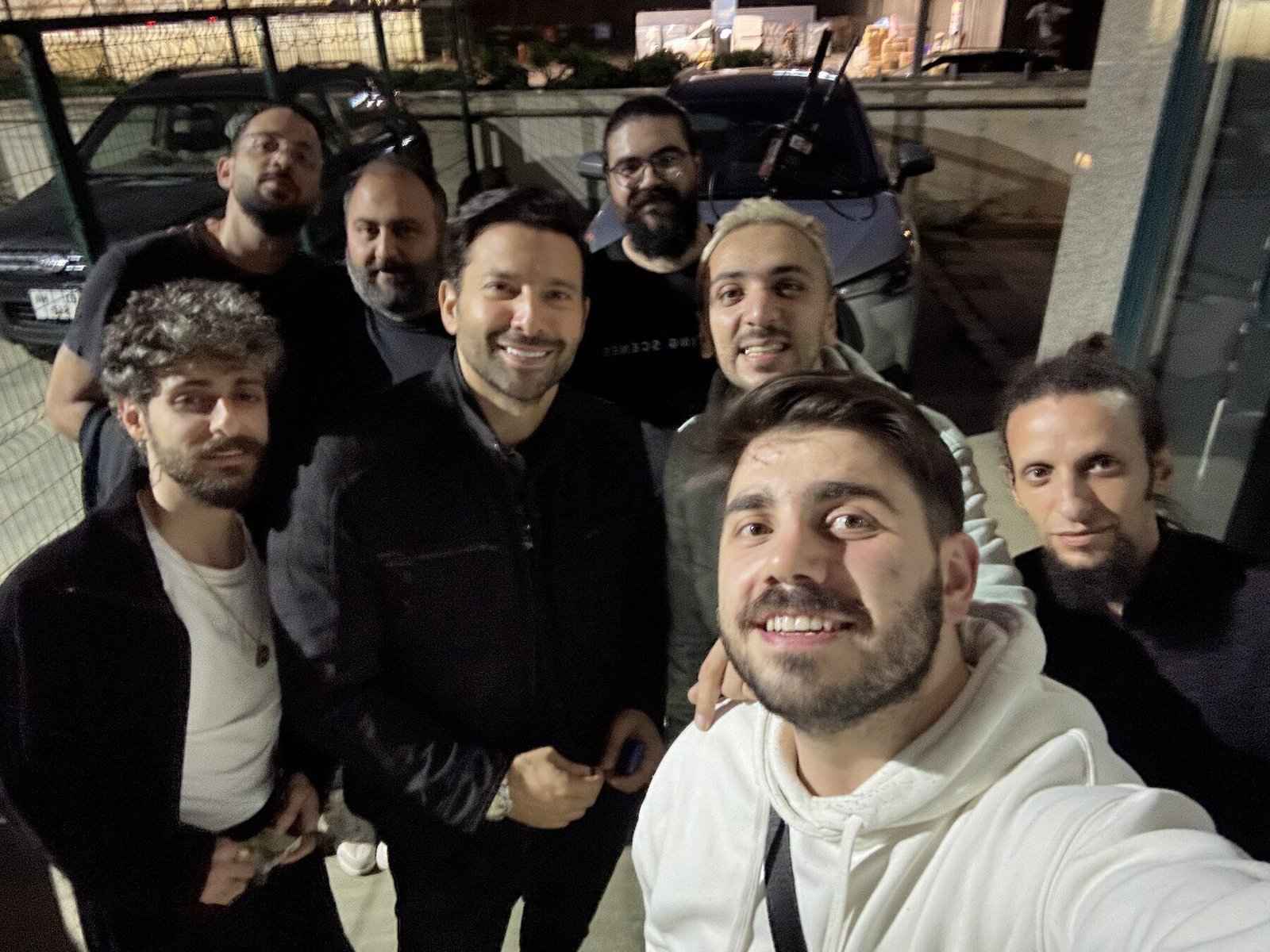 فريق التصوير مع جو طراد وفريق Trade Mania